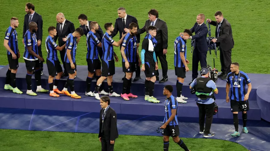 Inter vivió el sinsabor de perder la final de la Champions League