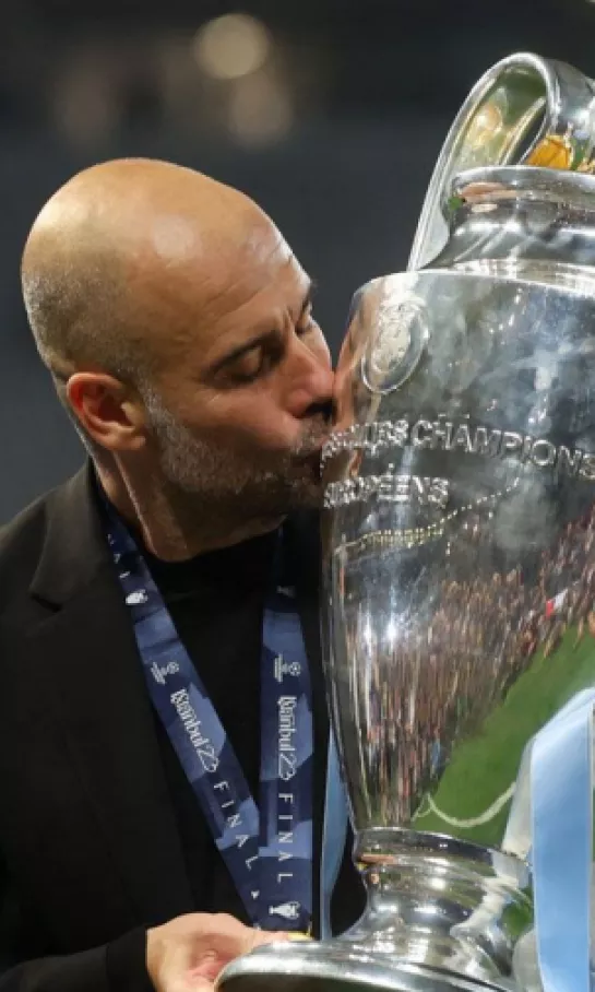 Pep Guardiola, dos tripletes y un lugar en la historia del futbol mundial