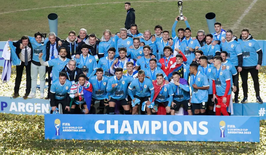 Uruguay logra su primera copa del mundo sub 20
