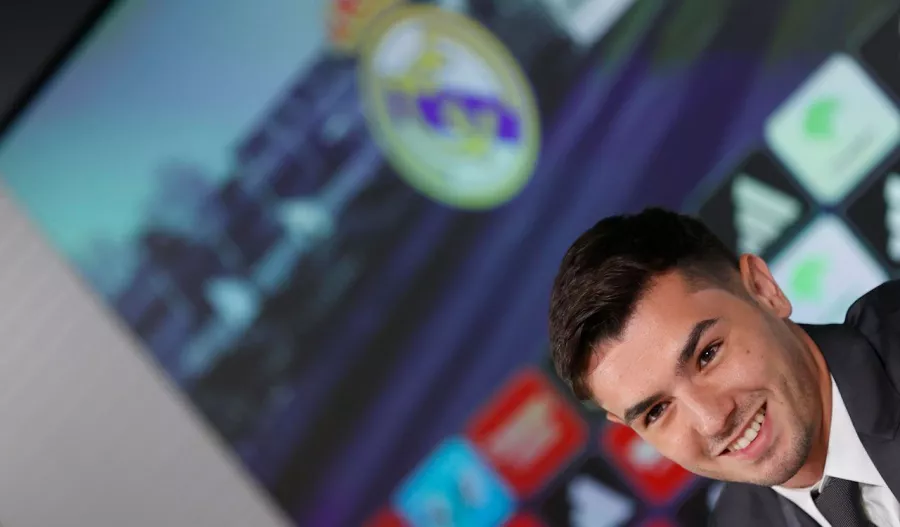 Brahim Díaz irradia felicidad en su vuelta al Real Madrid