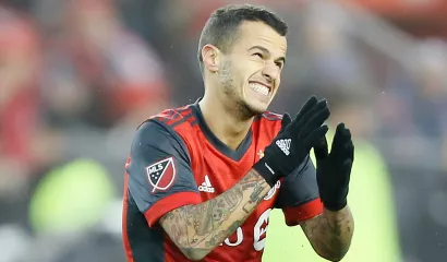 9. Sebastian Giovinco (Toronto FC) Jugador de 2015 a 2019. Jugó 125 partidos, 11 de Playoffs. Considerado el MVP en 2015.