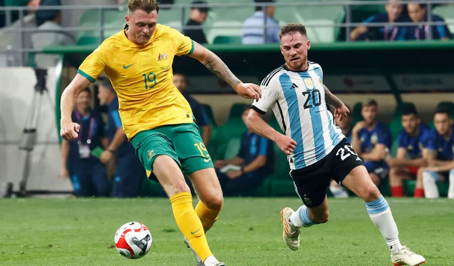 Leo Messi, el 'alma de la fiesta argentina' ante Australia