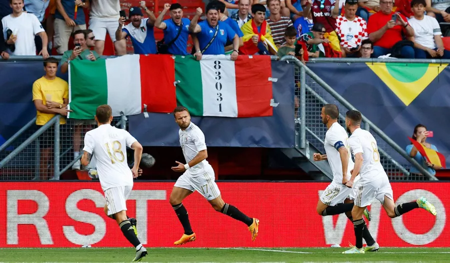 Italia regresa al juego gracias a Ciro Immobile