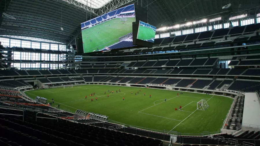 AT&T Stadium, Arlington, Texas: 80 mil espectadores; se disputarán dos partidos.