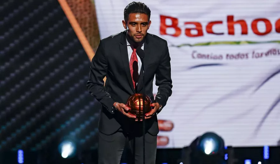 Balón de Oro al mejor jugador de la Liga de Expansión: Ricardo Marín (Celaya)