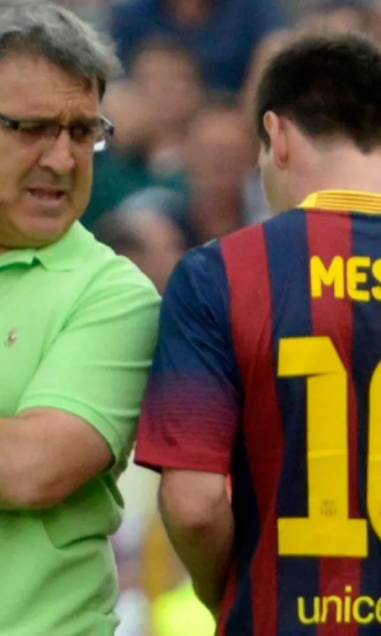 Lionel Messi y Busquets, más unidos que nunca por el 'Tata' Martino
