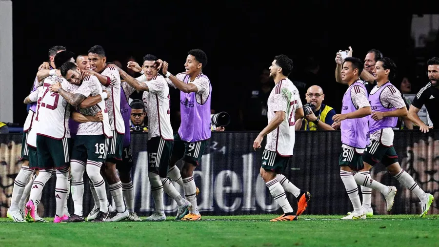 Así celebró el Tri el 1-0 ante Costa Rica en cuartos de final de Copa Oro.
