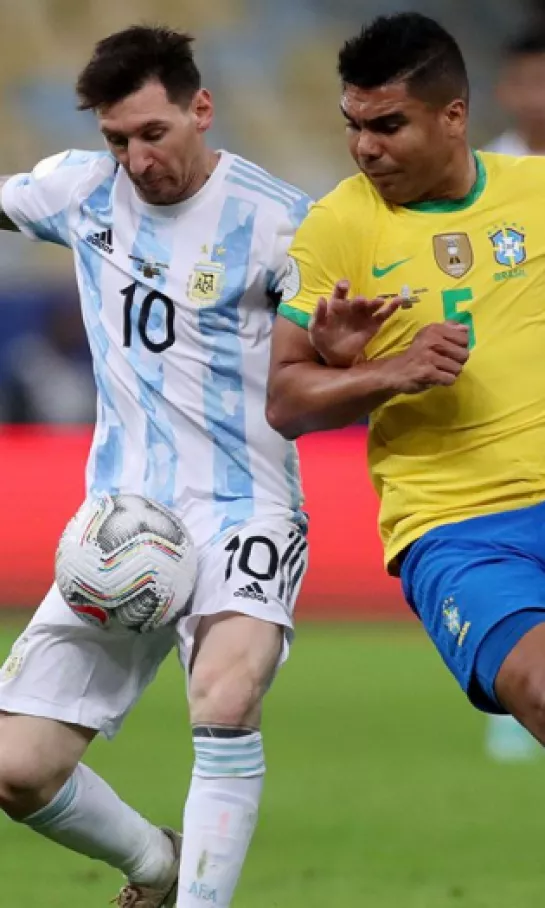 Casemiro se rinde ante el legado de Lionel Messi