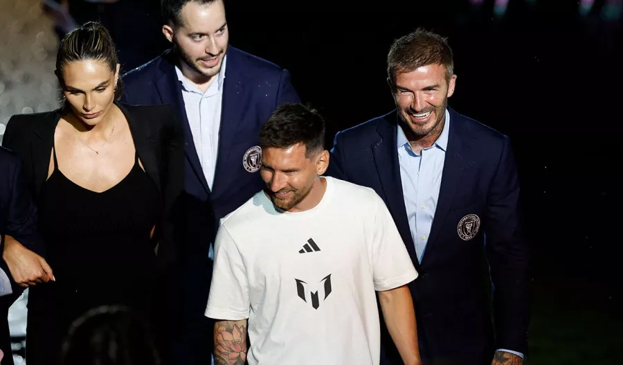 La fiesta de Lionel Messi en Miami