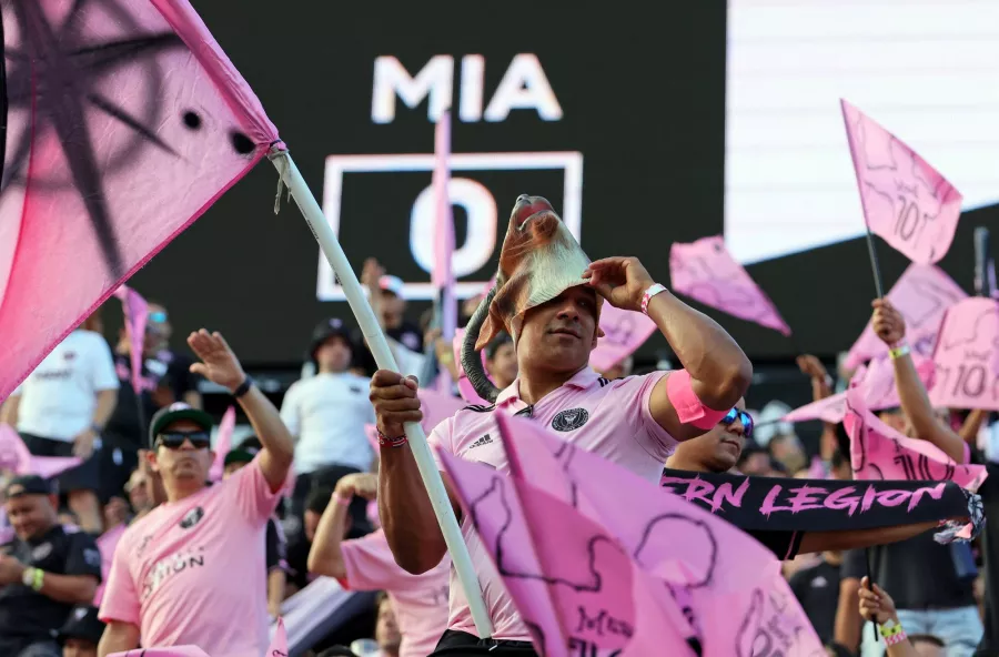 Lionel Messi provocó una 'Marea Rosa' en Miami