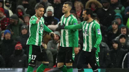 10. Real Betis Balompié: 18 goles recibidos de Leo Messi en 24 partidos