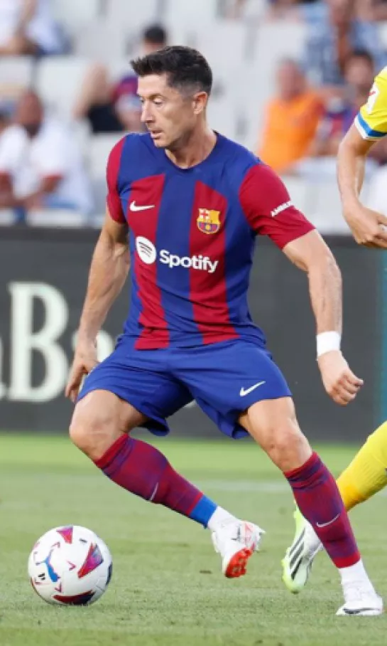 Robert Lewandowski está en su peor racha como delantero de Barcelona