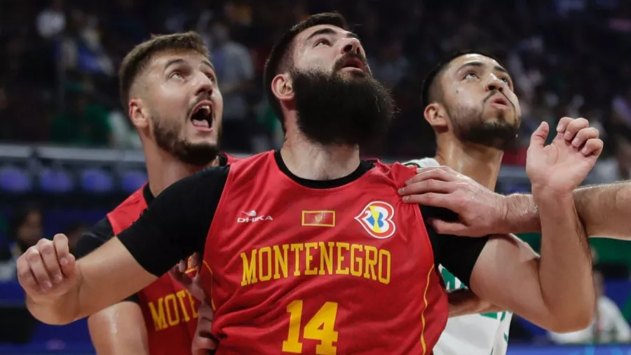 Montenegro le dio el primer golpe a México en el Mundial de Basquetbol