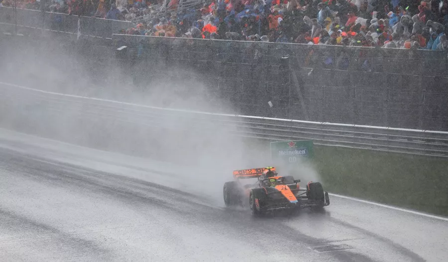 La lluvia, el protagonista del GP de Países Bajos