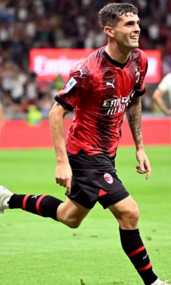 Christian Pulisic no tardó en brillar con Milan en la Serie A