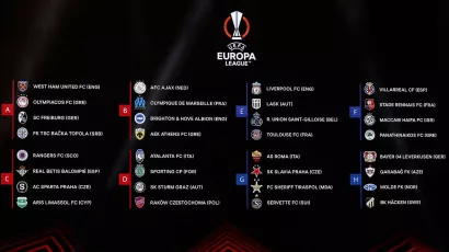 Liverpool, Roma y Ajax ya conocen su camino en la Europa League