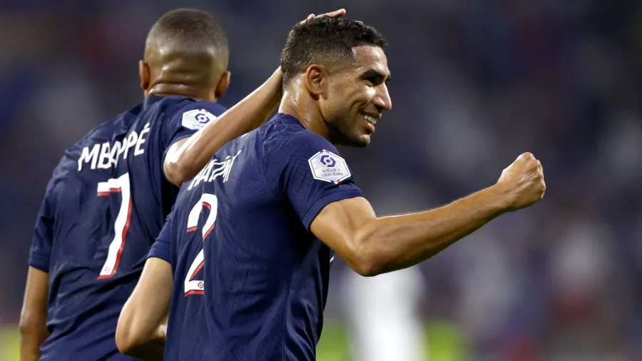 Paris Saint-Germain goleó a Lyon que sigue sin ganar en la Ligue 1