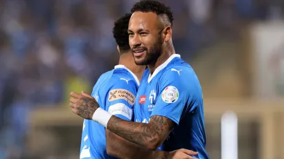 Al-Hilal enmarcó con goleada el debut de Neymar