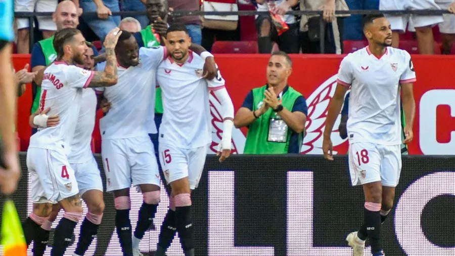 Sergio Ramos reaparece con el Sevilla en la victoria de su equipo