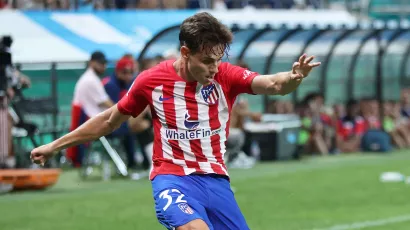 Rodrigo Riquelme, 23 años, 3 partidos con Atlético de Madrid