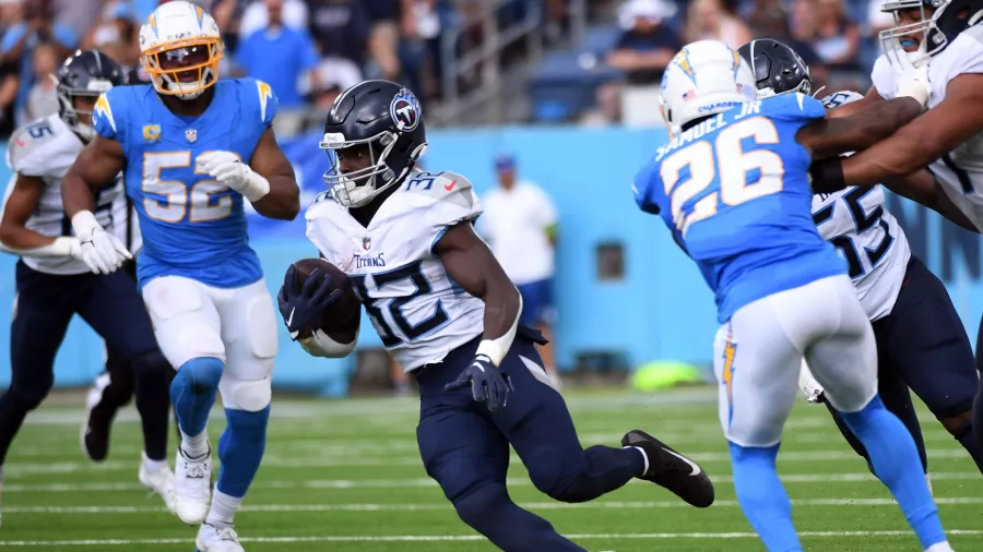 Tennessee Titans 27-24 Los Angeles Chargers
