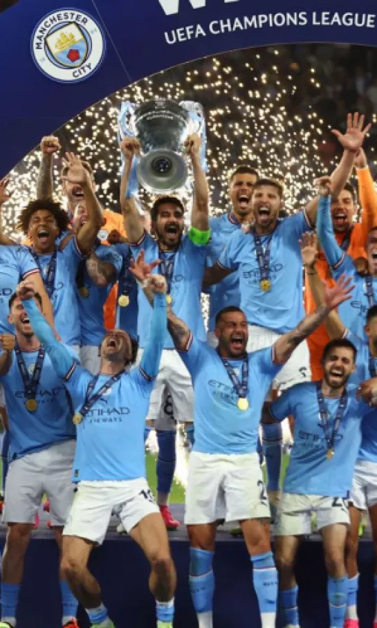 Manchester City, el campeón de la Champions League aparece en escena