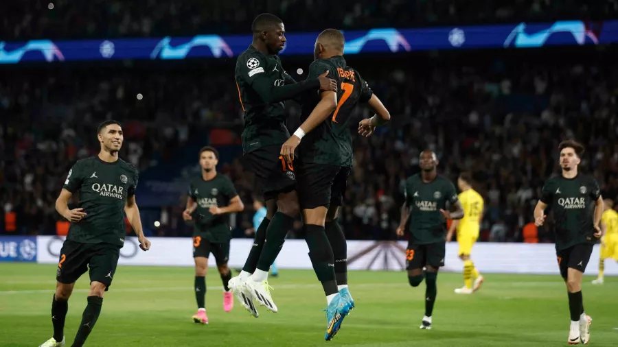 Kylian Mbappé anotó su gol #41 en la Champions League
