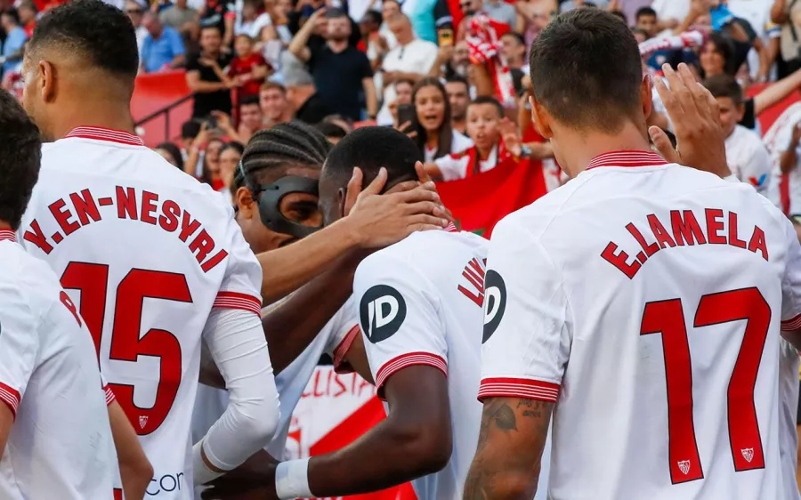 Sevilla, el equipo que pudo marcar dos goles en dos minutos