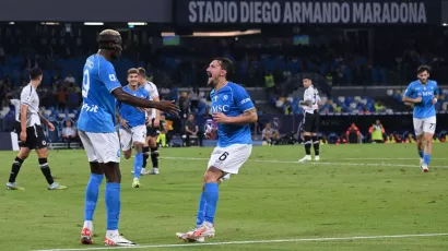 Napoli despertó ante Udinese en la Serie A