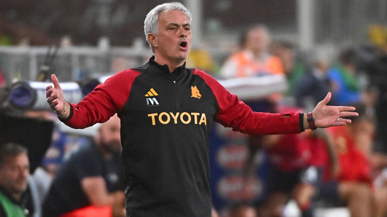 "Es el peor inicio de la Roma y de mi carrera", admite José Mourinho
