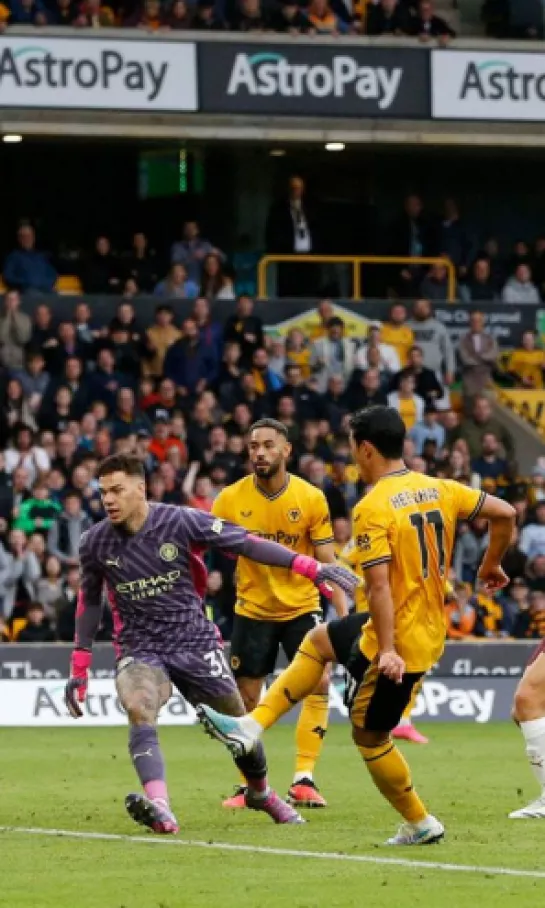 Wolverhampton sorprendió a Manchester City en la Premier League