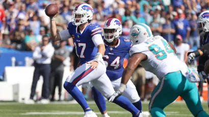 Josh Allen, apareció el héroe que los Bills necesitaban