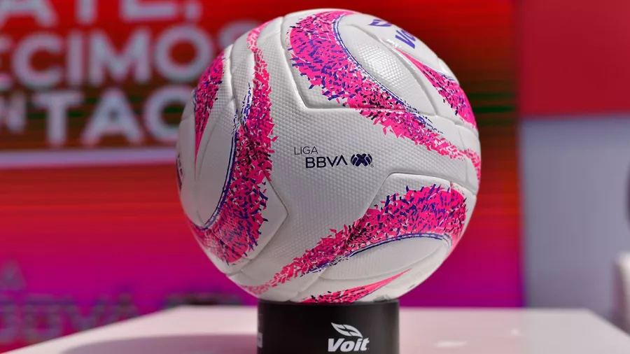 Este es el balón con el que se jugarán os partidos de la Liga MX durante octubre.