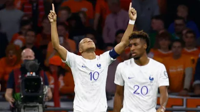 La victoria 2-1 le dio la clasificación a Francia a la Eurocopa 2024.