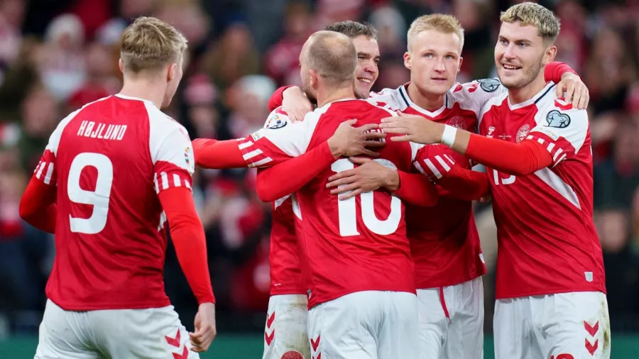 Gran paso de Dinamarca rumbo a la Eurocopa
