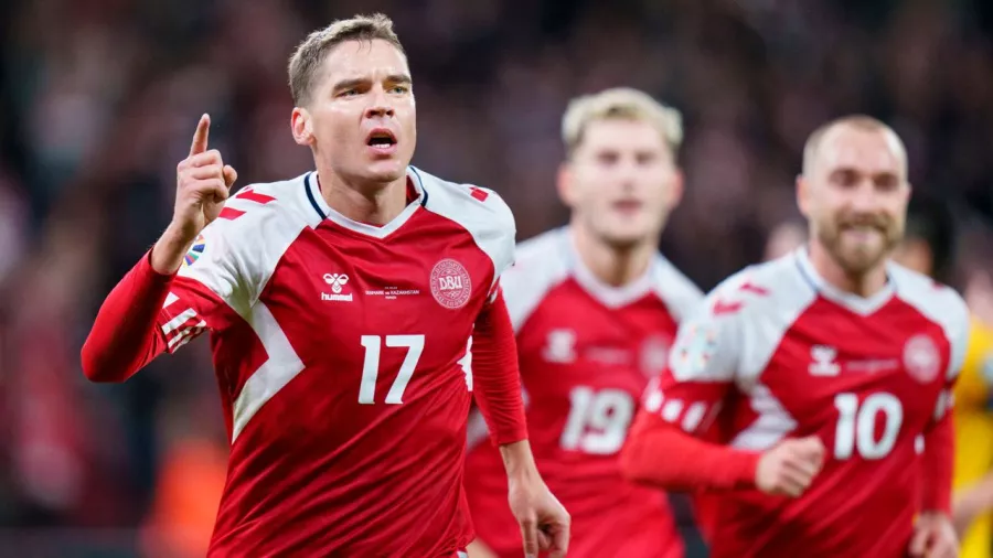Gran paso de Dinamarca rumbo a la Eurocopa