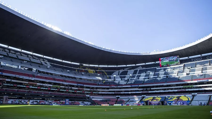 Así lucía el Estadio Azteca para recibir el Cruz Azul-León.