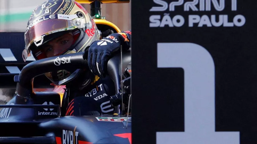 Max Verstappen se llevó la Sprint Race del Gran Premio de Brasil