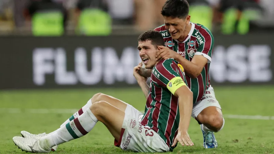 Llegó 'A primeira' Copa Libertadores de Fluminense y así lo celebró