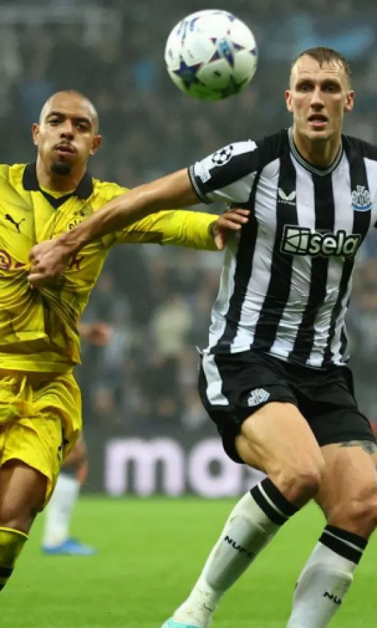 Borussia Dortmund y Newcastle en una batalla a todo o nada