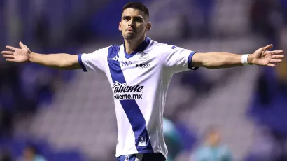 Guillermo Martínez, mexicano: 9 goles | Puebla enfrenta a Cruz Azul