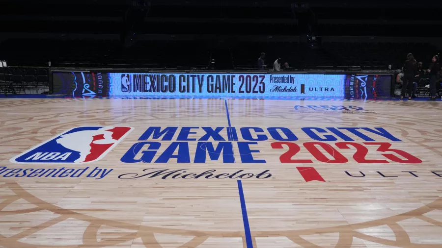 La Ciudad de México ya vibra con la NBA