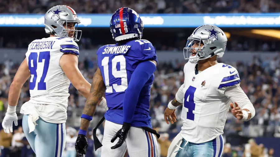 Los Cowboys mantienen viva la tradición de aplastar a los Giants