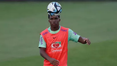 El delantero de Palmeiras recibió su primera convocatoria con la selección mayor.
