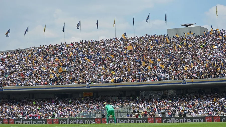 8.	Pumas: 168 mil espectadores en todo el Apertura 2023 (8 partidos)