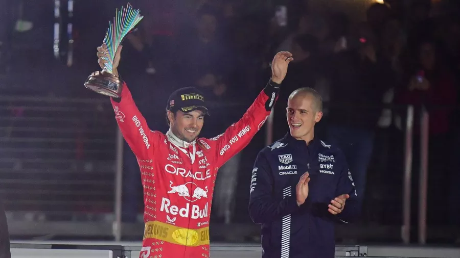 ¡Histórico!, ‘Checo’ Pérez subcampeón de la F1 con podio en Las Vegas