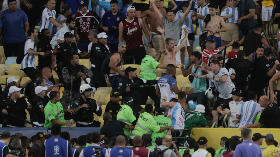 Así se vivió la violencia en este duelo por las Eliminatorias Sudamericanas hacia el Mundial de 2026.