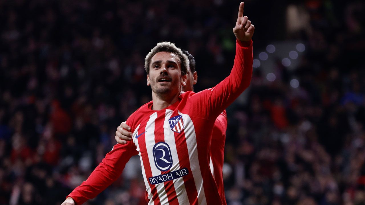 Antoine Griezmann boosts Atlético de Madrid in La Liga