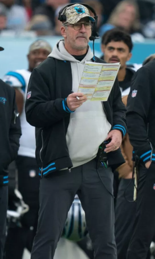 Frank Reich ya no es el coach de los Carolina Panthers