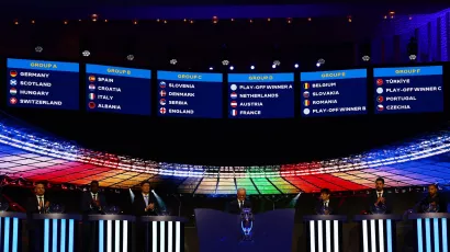El sorteo de la Eurocopa 2024 fue un desfile de estrellas